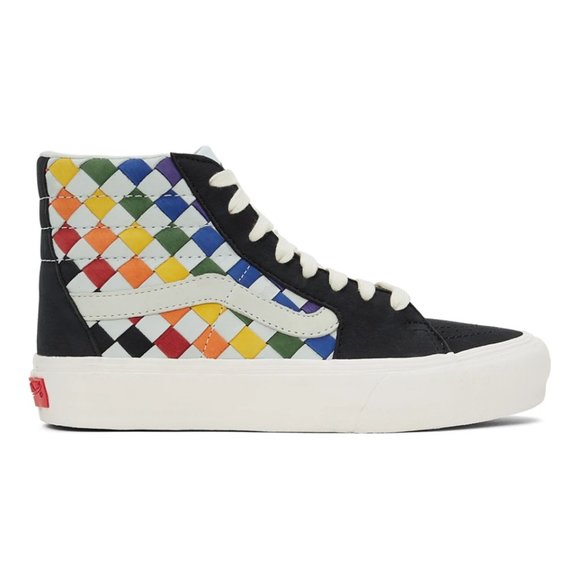 Vans Other - VANS Multicolor UA Sk8-Hi LX Pride Sneakers Size Men's 9.5 Women 11 New